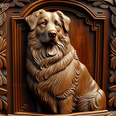 3D model st South Russian Shepherd dog (STL)